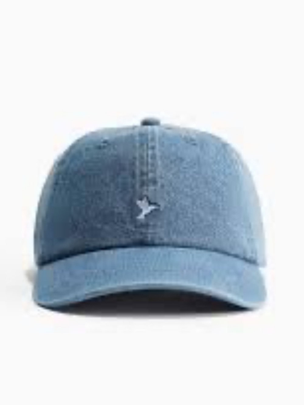 H&M Men’s Embroidered Cotton Baseball Cap in Light Blue